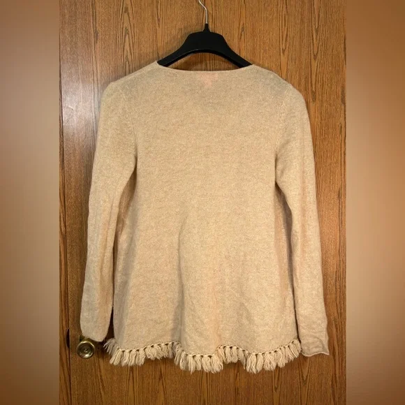 Lilly Pulitzer Alina Cashmere Fringe Cardigan - Picture 8 of 8